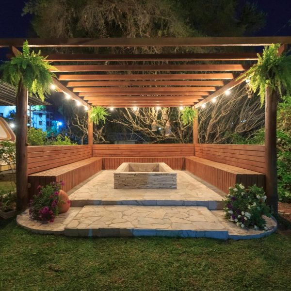 pexels-photo-13871249-13871249 Wooden Benches around Fireplace Area